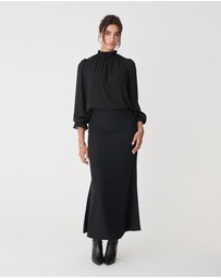 Forcast - Hailey Frill Neck Blouse