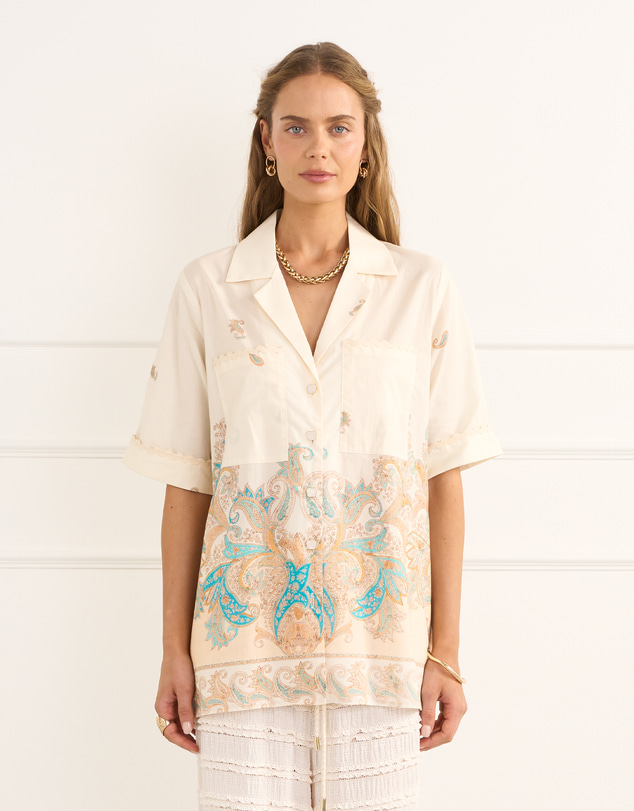Heaven Australia - Tapestry Tatum Oversized Shirt
