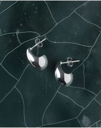 Najo - Baby Umbra Silver Earrings