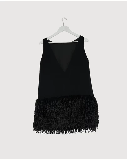 Revibe - Repaired CHANCERY Trace Mini Dress - AU 10