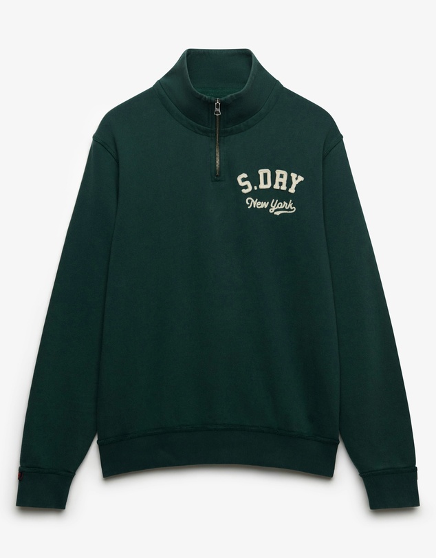 Superdry - Vintage Athletic Half Zip