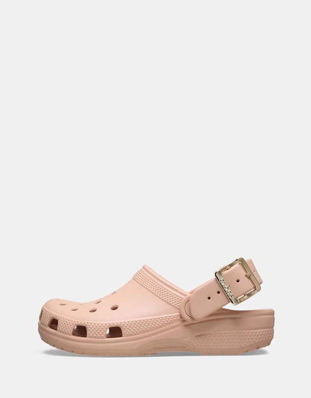Crocs - Classic Metallic Buckle Clogs - Unisex