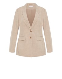 City Chic - Blakely Blazer - latte