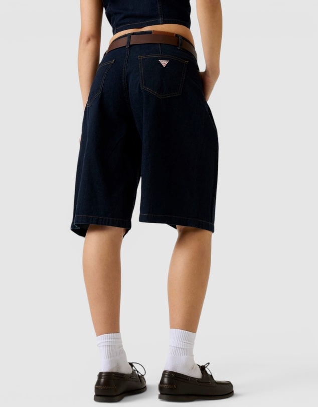 GUESS Jeans - GUESS JEANS Classic Pleated Bermuda Shorts