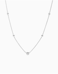 Fossil - Glitz By The Yard Silver Tone Jewellery Set