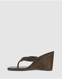 Siren - Melrose Thong Wedges