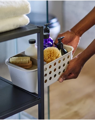 Joseph Joseph - EasyStore™ Bathroom Storage Basket (Ecru)