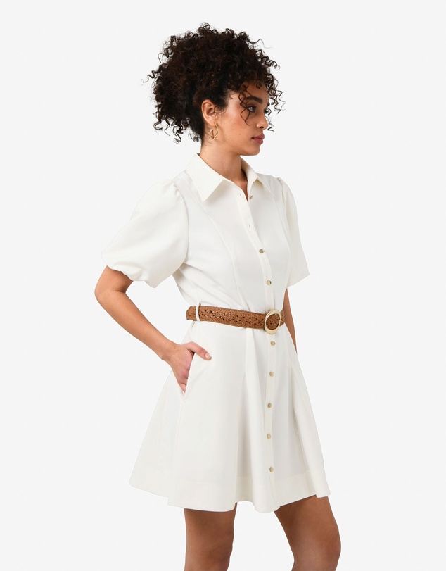 Forcast - Amera Utility Mini Belt Dress