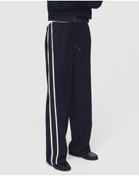 M.N.G - Contrast Stripe Straight Trousers