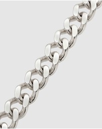 Kuzzoi - ICONIC EXCLUSIVE - Bracelet Male Tank Basic 925 Sterling Silver