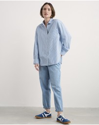Seasalt - Seasalt Cornwall Blue Sea Path Shirt