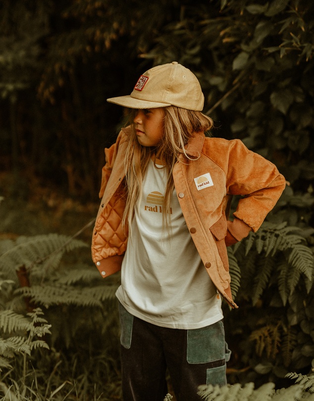 Banabae - Rad Kid Cord Collared Bomber Jacket