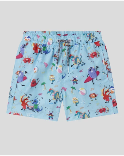 Boardies - Boardies Monster Fiesta Kids Swim Shorts