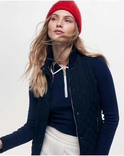 Sportscraft - Lucy Cotton Quarter Zip Top