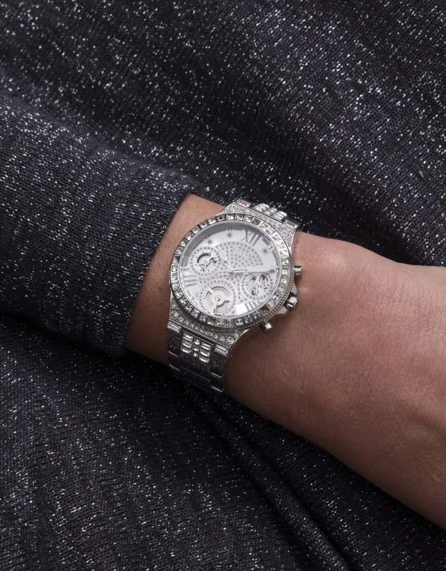 GUESS - Guess Moonlight Silver Tone