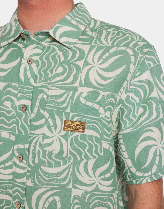 RVCA - Mens Exotica Short Sleeve Shirt