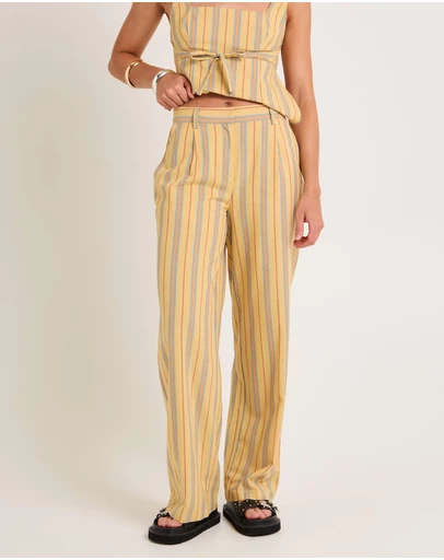 Subtitled - Jemimah Linen Trousers
