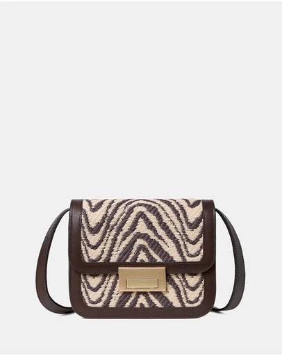 Loeffler Randall - Desi Crossbody With Lock Hardware