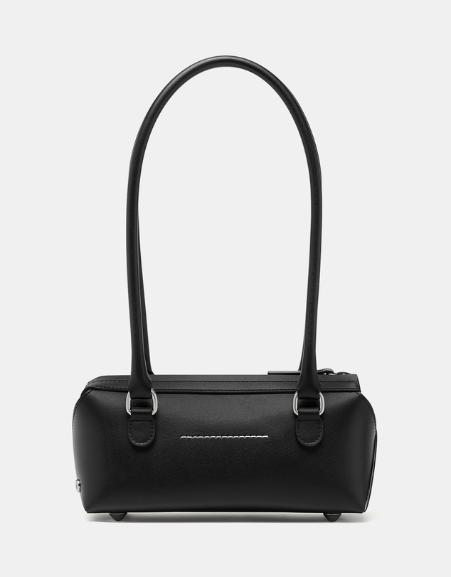 MM6 Maison Margiela - Small Leather Bowling Shoulder Bag