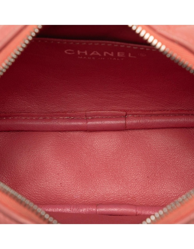 Chanel - Pre-Loved Mini Lambskin Camera Case