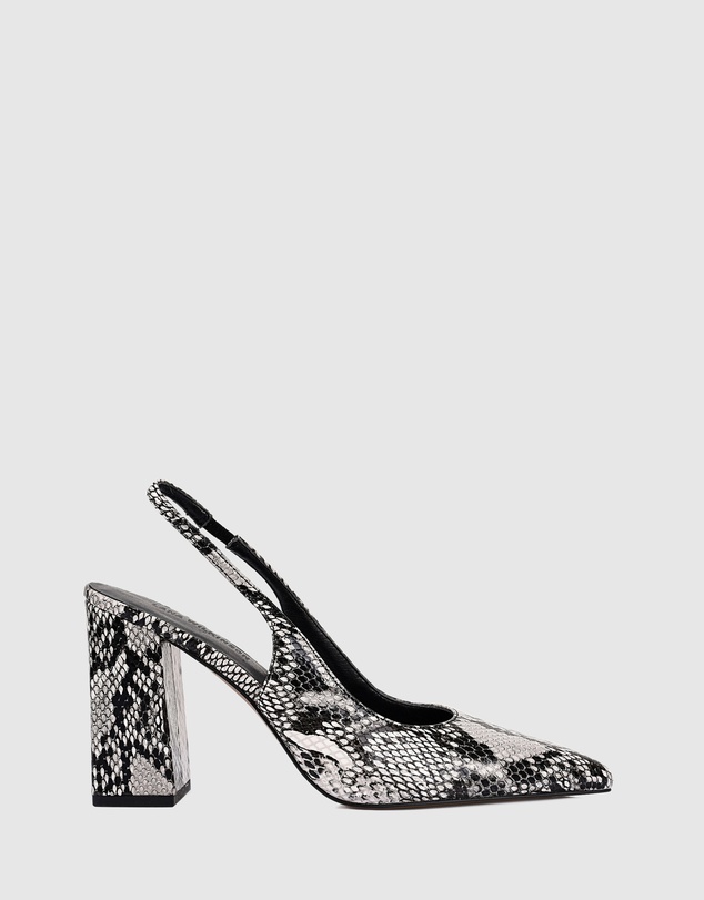 LANA WILKINSON - Olympia Slingback Block Heel