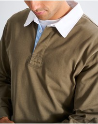 3 Wise Men - 3 Wise Men Nine Green Rugby Polo
