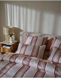 Linen House - Nara Bamboo Cotton 400TC Stripe Quilt Cover Set