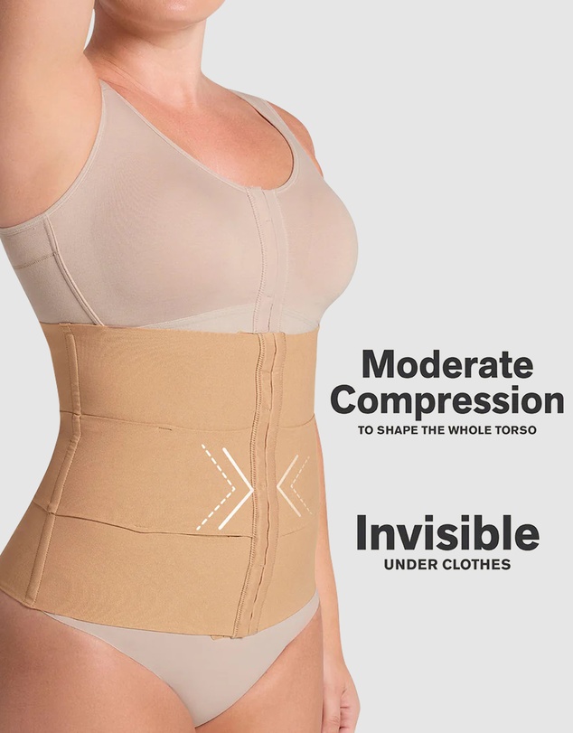 Leonisa - 3-Band Faja Waist Cincher With Back Support