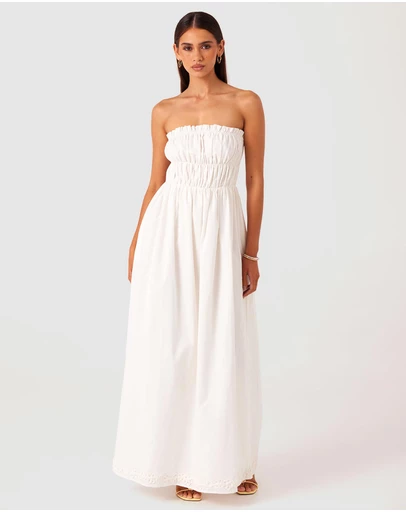 SNDYS - Ines Strapless Maxi Dress