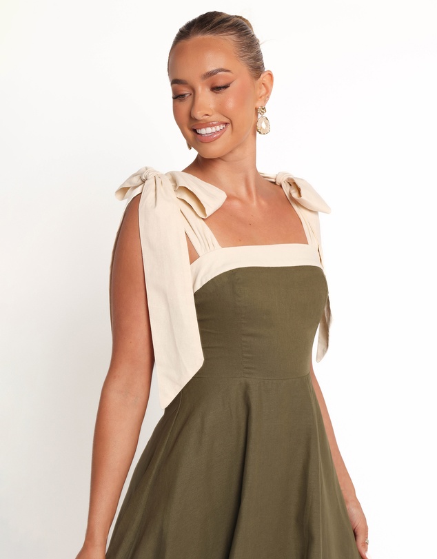 Petal & Pup - Olinda Midi Dress - Olive