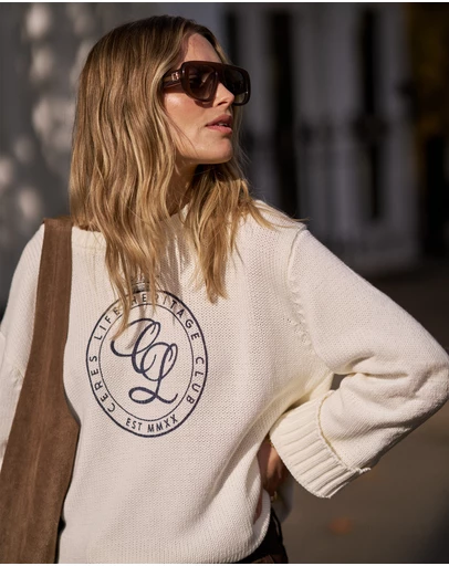 Ceres Life - Hayden Oversized Knitted Crew