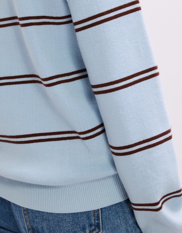 The Fated - Marlo Stripe Knit Polo