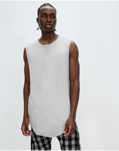 Surrounded By Ghosts - The Anorthite Cotton Muscle T-Shirt