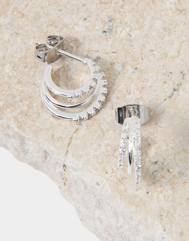 Forcast - Viviana Silver Earrings