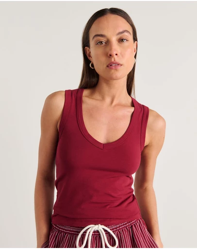 Jag - Dakota V Neck Tank