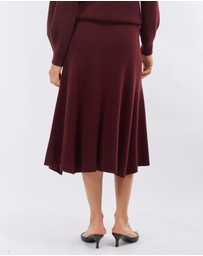 Amelius - Jacqueline A-Line Knit Skirt