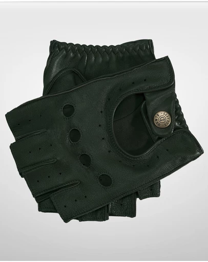 DENTS - Fingerless Leather Driving Gloves
