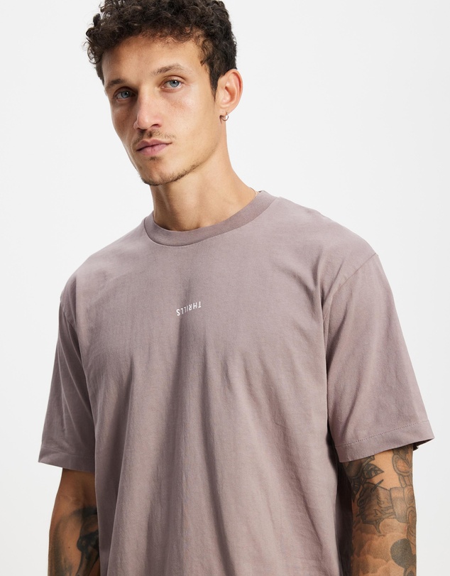 Thrills - Minimal Thrills Oversized Fit Tee - ICONIC EXCLUSIVE
