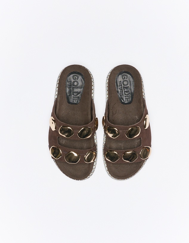 Goldie The Label - Shae Leather Slide