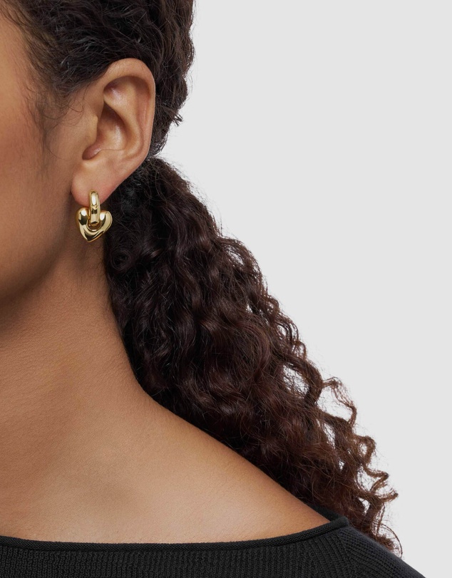 Emporio Armani - Emporio Armani Gold-Tone Earring
