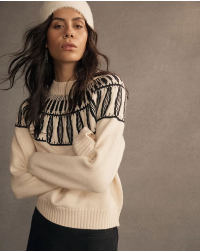 Forcast - Allegra Fair Isle Sweater