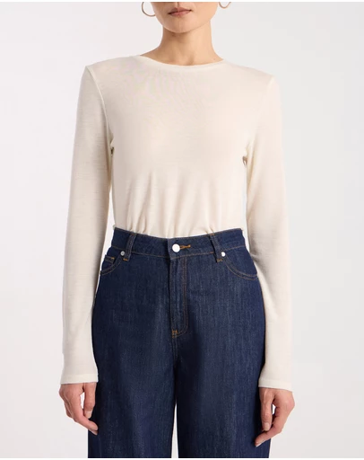 David Lawrence - Lorelai LS Babywool Top