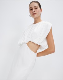Third Form - Overflow Drape Midi Dress