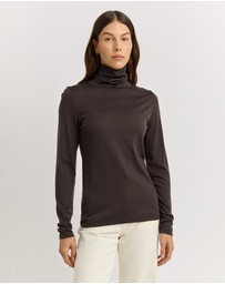 Toorallie - Turtle Neck Merino Tee