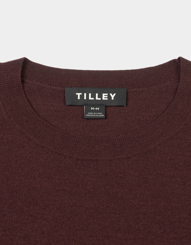 Tilley - Mens Stretch Merino Crew