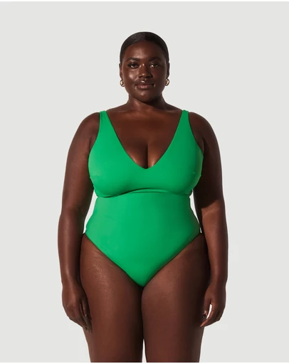 Form and Fold - The Plunge Underwire D-G One Piece