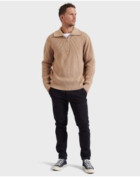 Academy Brand - Le Mans 1/2 Zip Knit