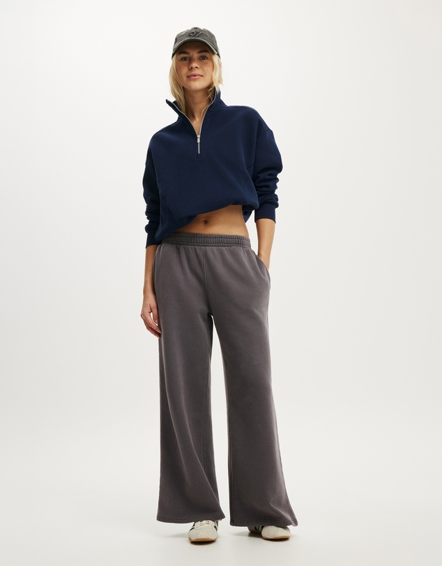 Cotton On Body Active - Plush Half Zip Sweatshirt