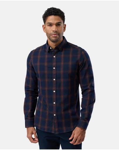 Brooksfield - Casual Brushed Cotton Shirt