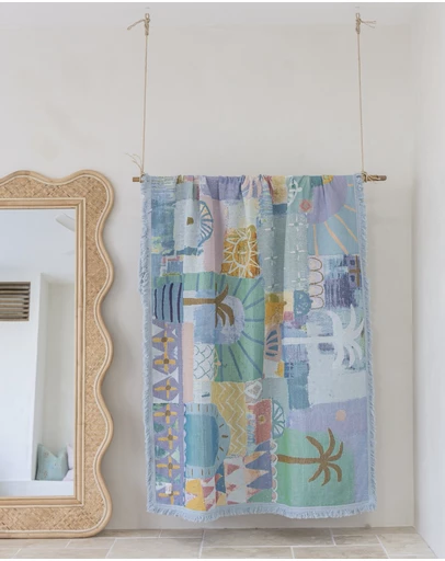 Good Throw Co - Rock The Kasbah Art Throw Rug